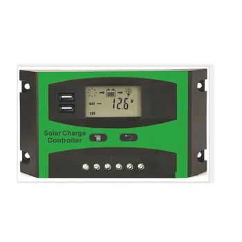 12V24V30A solarni Kontroler punjenja i pražnjenja Dual USB5V Mobilni punjenje LCD kontroler sustava za proizvodnju solarne energije LD3024U