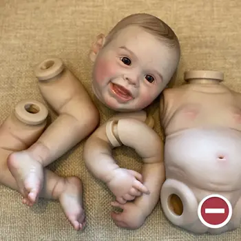 18-Inčni Djevojčica Harper/Dječak S Vinil Trbuh Bebe Reborn Lutke, Obojene Lutke Setovi Za Novorođenčad, Bebe Poklon Muñecas Reborn