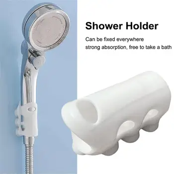 3PCS Držač mlaznice za tuširanje na присоске za kućne kupaonice, podesiv držač za tuš, silikonska zidni vakuumska šalica, prijenosni besplatna dostava