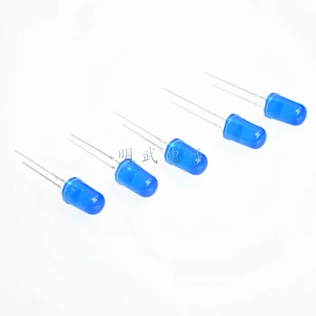 5 mm plava kosa plava светоизлучающая cijev visoke svjetline led light diode 100pc