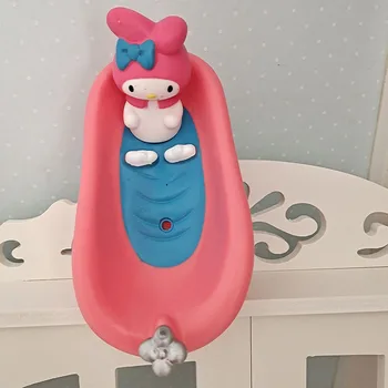Crtić Ispuštena deterdžent za pranje posuđa Sanrio Hello Kittys My Melody Pribor Slatka Beauty Kawaii Anime Igračke za Ručno Pranje rublja za Djevojke na Poklon