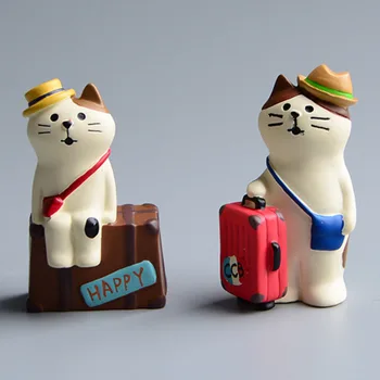 Dekor vozila iz tar. Japanski Minijaturni Pribor za dollhouse Kreativna Vrtne Skulpture Stol Model suvremene umjetnosti Poklon Mini-Igračka za djecu