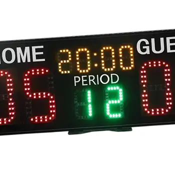 E-plakat s daljinskim upravljanjem, profesionalni ručni sat za brojanje bodova za nogomet, odbojku, košarku, Baseball, softball