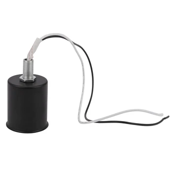 E27 Keramički vijčani osniva Okrugli led žarulja držač utičnice svjetiljke adapter Metalni držač žarulje sa žicom