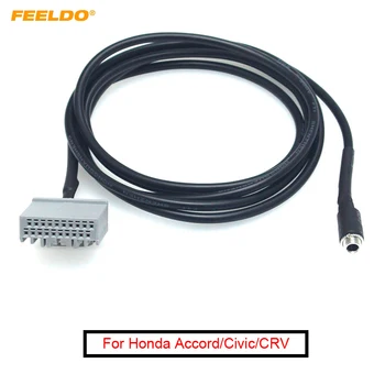 FEELDO 1pc Auto Audio 3.5mm Priključak AUX Kabel Za Honda CRV Civic Accord AUX In Ulaz Sučelja Kabel Adapter #6052