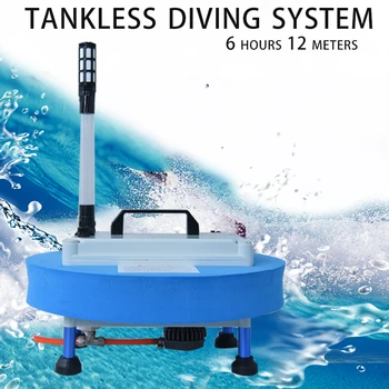 Kisik-aparat za disanje aparat za ronjenje 4 sata 12 metara Ribolov na morskom dnu Pan zlata Snimanje Dišnog sustava za ronjenje bez spremnika