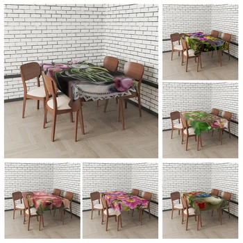 Kućni stolnjaci za ukrašavanje stola u rasutom stanju i životinjskom stilovima, pravokutni pribor za stol, stolnjak protiv mrlja