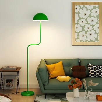 Lampa sa smaragdno zelenim izdancima grah, podna lampa, ukras kauč za dnevni boravak, spavaće sobe, internet, slavne, kreativne Srednjeg vijeka