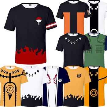 Majica s Naruto, Top Za dječake i djevojčice, Мультяшный 3D Grafike, Cool Naruto Kakashi, Dječje Animacije, Funky Dječje majica od 4 do 14 godina, Ljeto 2023