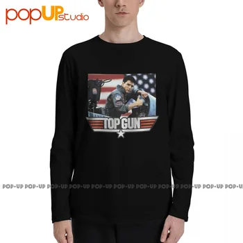 Majice, Top Gun Maverick Tom Cruise dugi rukav, pop-casual majica u stilu hip-hop, najbolje kvalitete