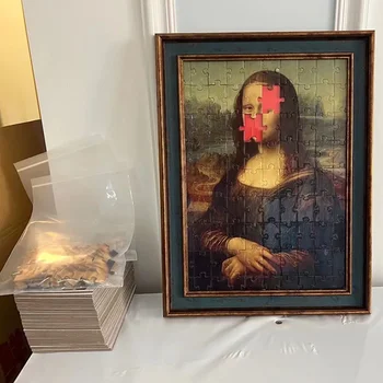 Mona Lisa 2 od Сагива Levi Čarobne Trikove Osmijeh Zagonetka Okvir Deluxe Kartica Magija Rekvizite Mađioničar Scena Komedija Ментализм Trikove