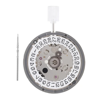 NH34 NH34A 3-znamenkasti Kalendar GMT Automatski mehanizam visoke preciznosti Mehanizam Pribor za satne mehanizme