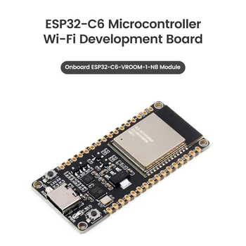 Naknada za razvoj ESP32-C6 WiFi 6 Bluetooth 5,0 Zigbee Thread 160 Mhz single-core procesor ESP32-C6-WROOM-1-Modul N8