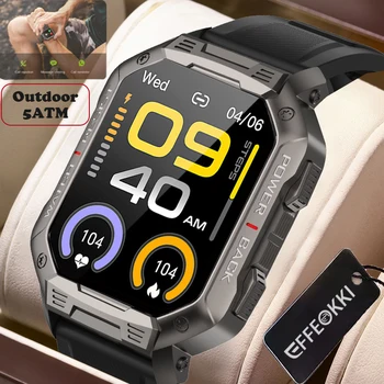 Nove Ulične Gospodo Pametne Bluetooth sat Poziv Sport Smartwatch Za Trčanje Plivanje Ratne Vojne Sat Vodootporan IP67