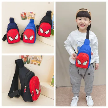 Novi dječji ruksak Disney s uzorkom spider-man, torba-instant messenger velikog kapaciteta, svakodnevni studentski torba za dječake i djevojčice, dar