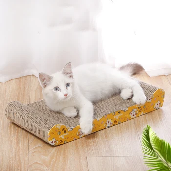 Novi veliki ljubimac mačka ispočetka valovitog kartona brusilica odbora za kandži Mačaka pandža papir mat za penjanje satna scraper mat