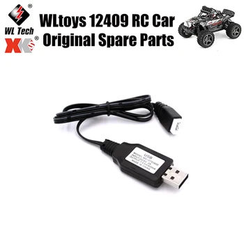 Originalni rezervni dijelovi za radio automobila WLtoys 12409 7,4 U USB kabel za punjenje Rezervni dijelovi