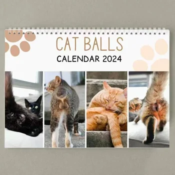 Praktičan privjesak s jedinstvenim dizajnom mačka pušaka, blagdanski pokloni, odlično prikladan za dom i ured, zabavne. Zanimljiv kalendar za uređenje doma.