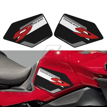 Pribor za motocikle Bočna ukrasna Maska Spremnika Zaštita Koljena Tepih za Yamaha TRACER 9 2021-2022