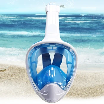 S odvojivim silikonskom maskom za ronjenje, za odrasle, Maska za ronjenje, Širok pregled, Zaštita od zamagljivanja, Zaštita od curenja