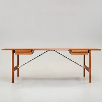 Stolovi od punog drveta u retro stilu, stol u starinskom stilu, dizajnerske neočekivana tišina, stol u skandinavskom stilu, jednostavan uredski stol