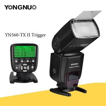 YONGNUO YN560 IV 2.4 G Bežična ugrađena bljeskalica Master Speedlite YN560-TX II sa flash-Trigger Trasmitter za digitalni Slr fotoaparat Canon Nikon