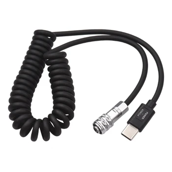 Zamjena Kabela za Napajanje Andoer USB-C PD Za Džep Slike Blackmagic BMPCC 4K/6K Na Proljeće Kabel USB Type-C