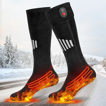 Zimske čarape s grijanom snijega, čarape s baterijskim grijanjem, zimske skijaške čarape s grijanom snijega, čarape s funkcijom grijanja, dugotrajan