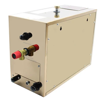 automatski parni generator od nehrđajućeg čelika snage 9 kw, Automatski stroj za uklanjanje kamenca u sauni, parnoj kupelji za spa centru, digitalni kontroler